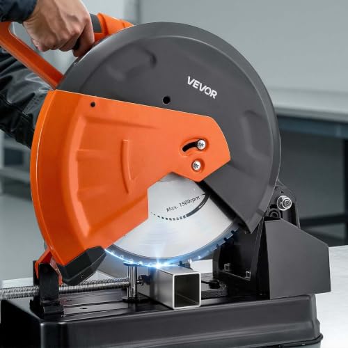 VEVOR Chop Saw Blade 14-in 66 Teeth Cermet-Tipped Metal Cold Cutting Blade - size: 14 in