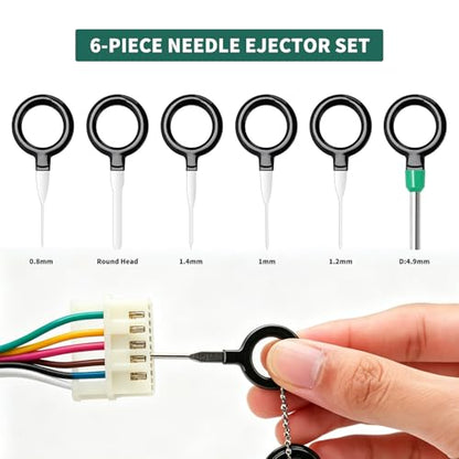 1048Pcs 55 Sets Waterproof Automotive Electrical Wire Connectors with Ratcheting Wire Crimper,Wire Connector Plug Kit 1/2/3/4/5/6 Pin Plug Connectors Kit Male and Female for Car Truck Motorcycle Boat