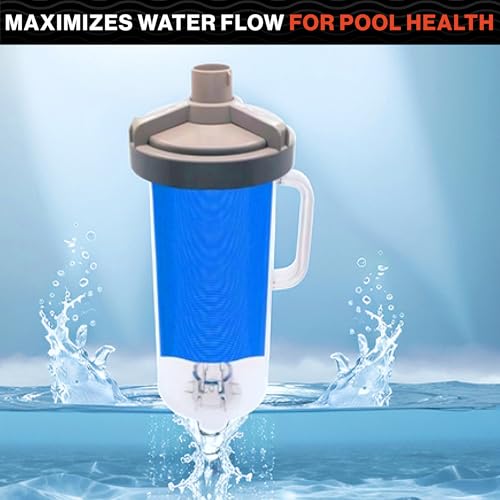 Swimables W530 Large Capacity Leaf Canister with Mesh Bag - Heavy Duty Pool Vacuum Leaf Canister Compatible with Hayward Pool and Spa Cleaners Replacement for Inline Leaf Catcher - style: SW-10-530