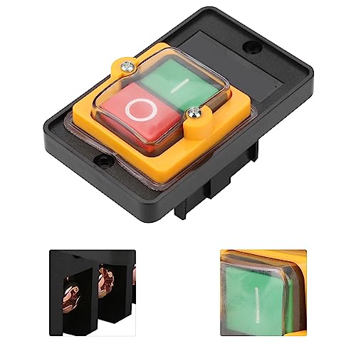 2pcs AC220V/380V Pushbutton Switch, KAO-5 ON/Off Industrial Control Button