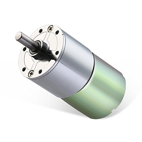 DC 12V 550RPM Gear Motor High Torque Electric Micro Speed Reduction Geared Motor Centric Output Shaft 37mm Diameter Gearbox - color: 550 RPM, size: 12 Volt