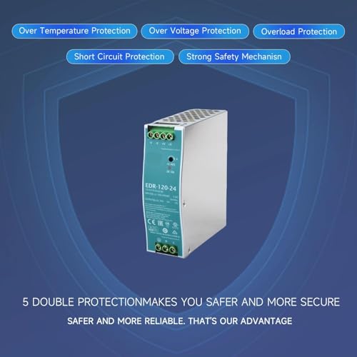 EDR-120-24 120W 24V 5A AC/DC Switching Power Supply