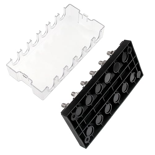 6-Way AMG Mega Fuse Holder Busbar 300 Amp - size: 6 way fuse holder