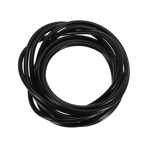 uxcell 5Pcs AS-251 O-Rings, Nitrile Rubber O-Rings 5-1/8" ID, 5-3/8" OD, 1/8" Width Round Sealing Gasket for Automotive Machine Plumbing Sealing Repair (70 Durometer, Black) - size: 5-1/8" ID, 5-3/8" OD, 1/8" Width