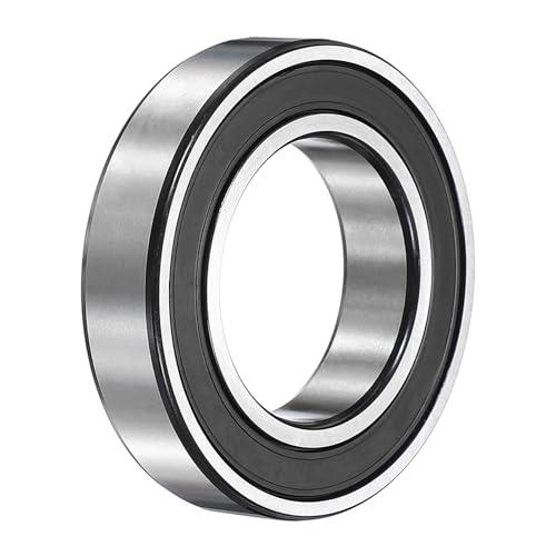 uxcell 1Pcs 6008-2RS Deep Groove Ball Bearings, 40x68x15 mm High Speed Double Rubber Seal Bearings Pre-Lubricated and Stable for Industrial Machinery Repairs 3D Project - size: 6008-2RS(40x68x15 mm)