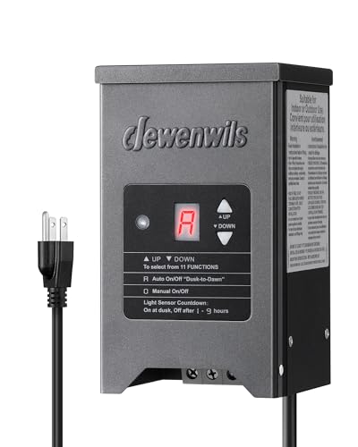 DEWENWILS 150W Low Voltage Landscape Lighting Transformer - style: 150W