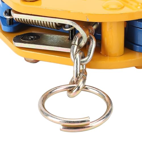 Eujgoov Vertical Plate Lifting Clamp 2 Ton 4400 LBS Alloy Steel 0-30mm Jaw Opening with Rustproof Coating for Steel Plate Lifting Transporting