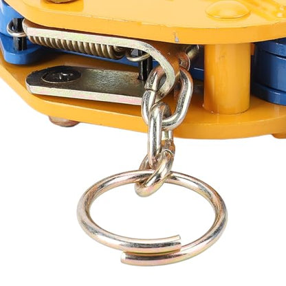 Eujgoov Vertical Plate Lifting Clamp 2 Ton 4400 LBS Alloy Steel 0-30mm Jaw Opening with Rustproof Coating for Steel Plate Lifting Transporting