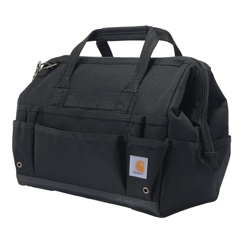 Carhartt Utility Large Tool Bag Black - color: Black, size: 16-Inch 30 Pocket