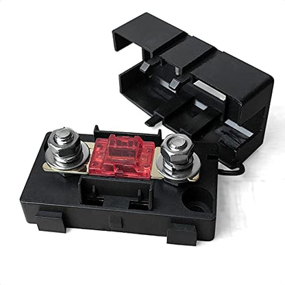 MGI SpeedWare Mini-ANL/MIDI Inline Fuse Holder with Cover and Bolt-Down Studs (40A Fuse) - size: 40A Fuse