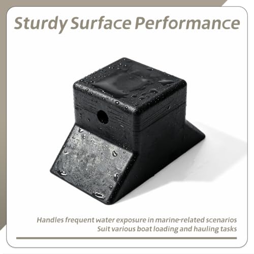 Boat Trailer Flat Bow Stop Block Compatible with Jon Boats