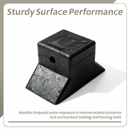 Boat Trailer Flat Bow Stop Block Compatible with Jon Boats