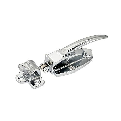Freezer Door Flush Mounted Walk in Latch Handle, 145mm, Silver Tone - size: A06