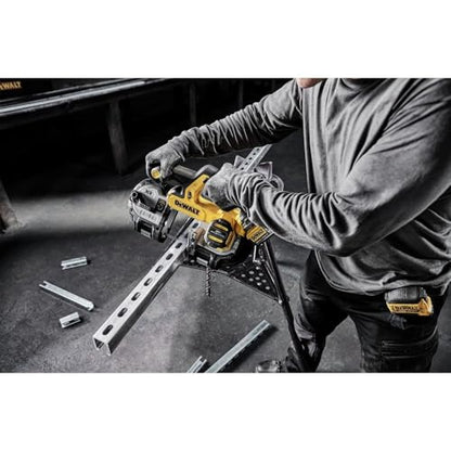 DEWALT 20V MAX XR Bandsaw, Brushless Motor, Portable and Cordless, 3-3/8 Inch Cut Capacity, Bare Tool Only (DCS378B) - style: Bare Tool Only