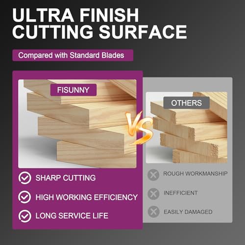 10" Circular Saw Blade, 32T&60T 2pcs-Set, Table Saw Blade, Miter Saw Blade.