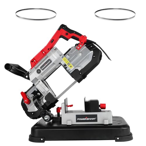 PowerSmart Portable Band Saw, 10A Variable Speed, 5" Cutting Capacity