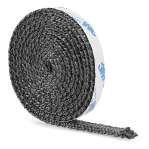 Stanbroil Stove Gasket Tape, 1/2" Width, 1/8" Thick, 72" Length - size: 1/2" Wide - 1/8" Thick