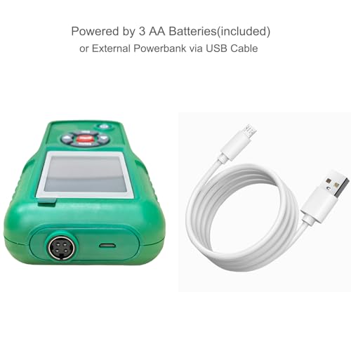 Professional Hot Wire Anemometer – Wind Speed Meter & Air Flow Measurement for HVAC, Measures CFM/CMM, Temperature (℃/℉), Ventilation Ducts, Fans | Auto-Off & Backlit LCD Display