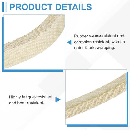 uxcell 4Pcs M41 Industrial Sewing Machine Belt 41.5" Outer Girth Rubber - size: M41
