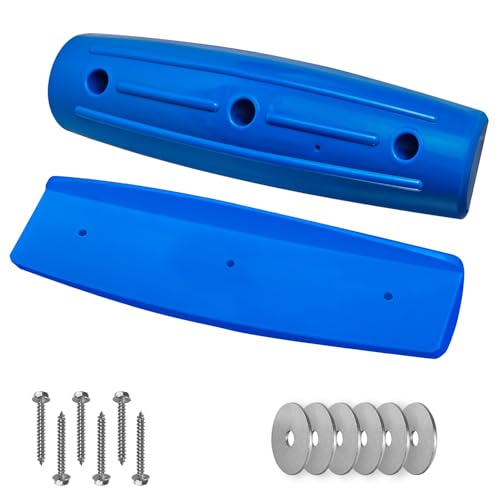 Dock Fender Bumpers, Boat Dock Bumpers for Straight Edge & Side - color: Blue, size: 2 Pack