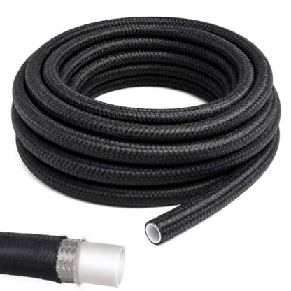 6AN PTFE E85 Fuel Line Hose 10FT Black 5/16 Inch ID - color: 10FT, size: AN6