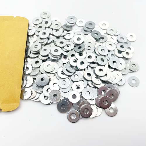 350 pcs Aluminum Pop Rivet Washers for 1/8 inch Diameter Rivets, Backup Blind Rivets Washer, 3.2 mm - size: 1/8" Washers (350 Count)