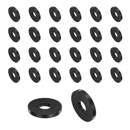 uxcell 24Pcs Rubber Vibration Isolation Washers 40mm OD x 15mm ID x 5mm Thk - size: 40mm OD x 15mm ID x 5mm Thick