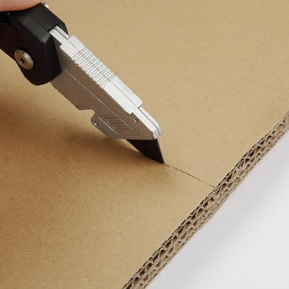 Bates- Utility Knife Blades, 60 Pack, Black, Replacement Blade for Box Cutters with Plastic Case - color: Black in Boxes, size: 60 Pack