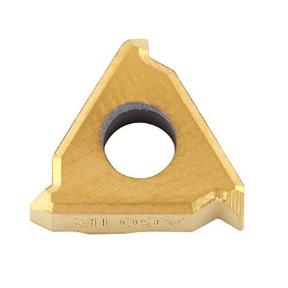 10pcs Carbide Lathe Threading Inserts 11IR A60 CNC Turning Blades for Tool Holder Replacement and Hardened Steel Cutting