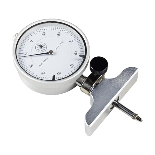 HFS(R) Dial Depth Gage Set - 0-22" Range with Interchangeable Rods