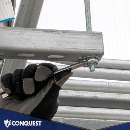 Conquest A307 Hot Dip Galvanized Threaded Rod 5/8"-11 x 18 - size: 5/8"-11 x 1.5'
