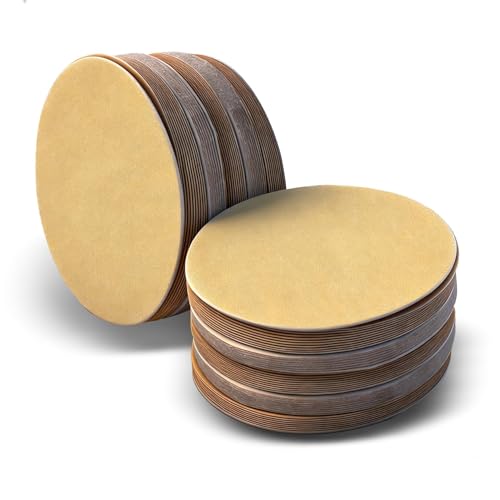 waltyotur 100Pcs Hook and Loop Sanding Discs 5 Inch NO-Hole 120-Grit Sandpaper Sanding Discs Hook and Loop Backing Aluminum Oxide Round Sandpaper for Polishing Accessories - size: 120-Grit, style: 5 Inch