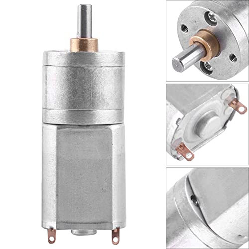 Generic DC 12V High Torque Gear Motor Gear Reduction Motor Reduction 15-200RPM Optional Full Metal Gears 20mm Diameter for DIY Robotics Industrial Applications (12V 30RPM) - size: 12V 30RPM