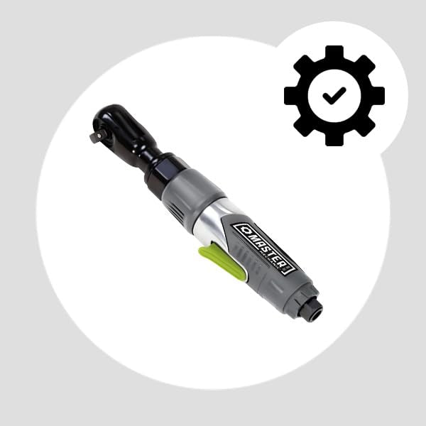 INTRADIN (SHANGHAI) IMPORT & EXPORT Master Mechanic 1202s1111 Air Ratchet with Aluminum Housing, 3/8"
