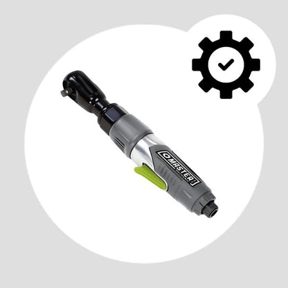 INTRADIN (SHANGHAI) IMPORT & EXPORT Master Mechanic 1202s1111 Air Ratchet with Aluminum Housing, 3/8"