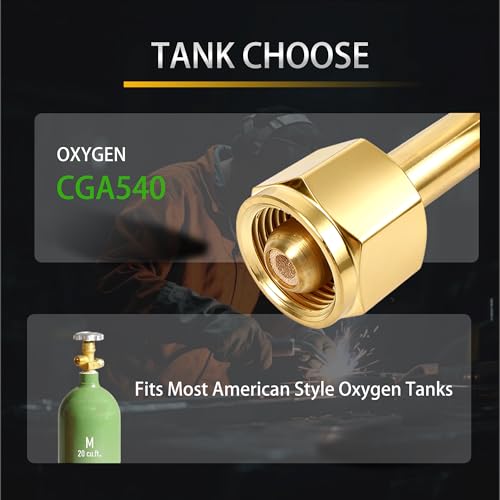 CDL LX65 Medium Duty Oxygen Regulator CGA540,Forged Brass - size: Medium Duty, style: Oxygen