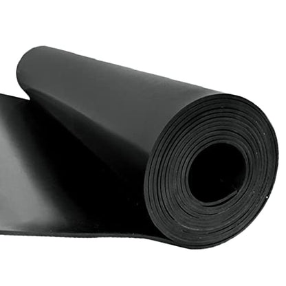 Nisorpa Neoprene Rubber Sheet Roll 3.3x9.8 ft 1/8'' Thick Rubber Roll - size: 3.3 x 9.8 FT