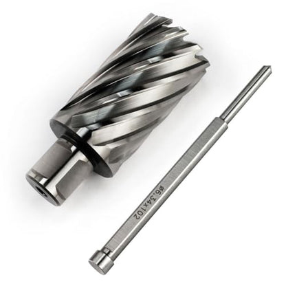 OSCARBIDE 1-3/8" x 2" HSS Annular Cutter 3/4" Weldon Shank Mag Drill Bit