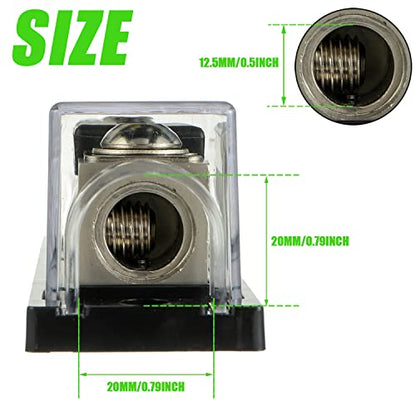 0/2/4 Gauge AWG Inline ANL Fuse Holder with 200 Amp Fuse - style: 200A