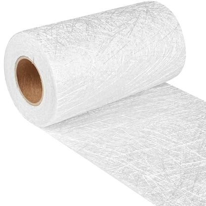 Fiberglass Mat Roll, 8 Inch x 10 Yards, 1.5 oz Chopped Strand Repair Mat - size: 8in×10yd