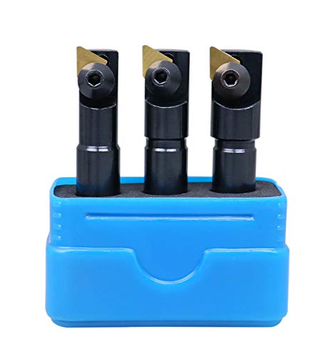 Accusize Indexable End Mill Set, 1/2" Shank, 0046-0510