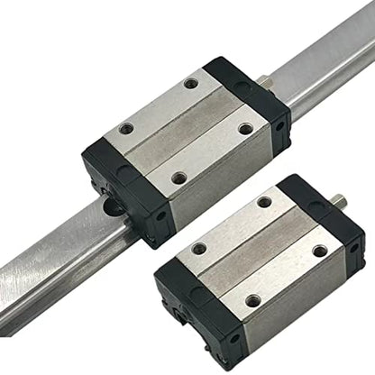 EG15 CNC Linear Rail 1PCS EGH15 5.91 inch / 150mm Length 15mm Width Square Linear Slide Guideway Rail + 2PCS EGH15 CA Carriage Bearing Slider Sliding Block Kit - size: L: 150mm / 5.91 Inch, style: EGH15CA