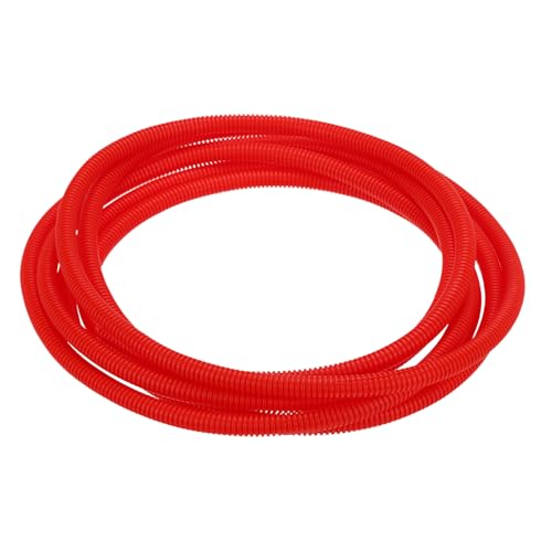 MECCANIXITY Plastic Split Wire Loom Tubing 1/2"(12mm) ID 20FT(6m), Red - color: Red, size: 1/2"(12mm) ID x 20FT(6m)