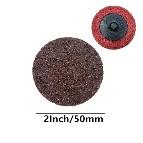 2 Inch Nylon Sanding Discs for Drill,Die Grinder - Quick Change Abrasive Sanding Disc with 1/4'' Shanks Holder,Surface Conditioning Discs for Rust,Paint,Burr Removal and Finishing - style: Medium