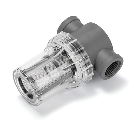 3/4'' Female NPT in-Line Strainer - Garden Hose Filter for High Pressure Washer, Sediment Filter with 30 Mesh Stainless Steel Screen (3/4'' 30 Mesh) - style: 3/4'' 30Mesh