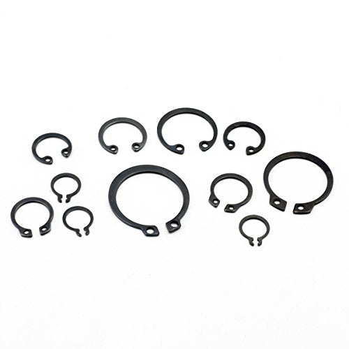 Circlip Set External/Internal Retaining Cir clips Snap Ring Assortment Set 225 Pcs
