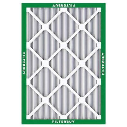 Filterbuy 12x16x2 Air Filter MERV 8 Dust & Allergy Defense (2-Pack) - size: 12x16x2