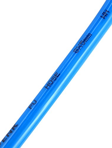 uxcell Pneumatic Hose 8mm OD x 5mm ID PU Air Tubing Pipe Hose 10 Meter Dark Blue