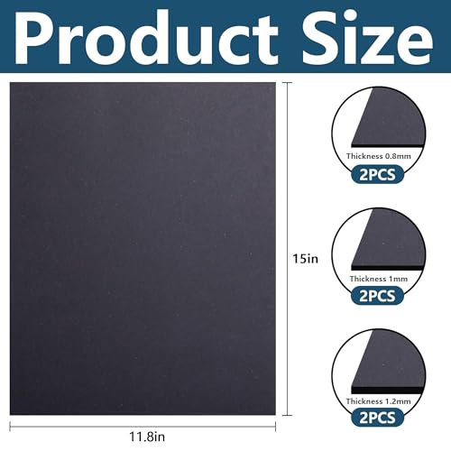 6 Pcs Non Asbestos Gaskets Materials, High Temperature Gasket Material