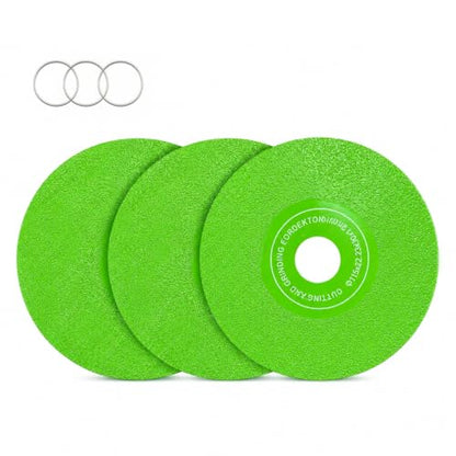 4.5Inch Diamond Saw Blades 3PCS Diamond Tile Cutting Disc for Angle Grinder